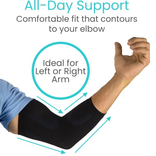 Elbow Compression Sleeve Black4